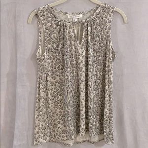Rose & Olive patterned tank top